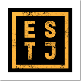 ESTJ Extrovert Personality Type Posters and Art